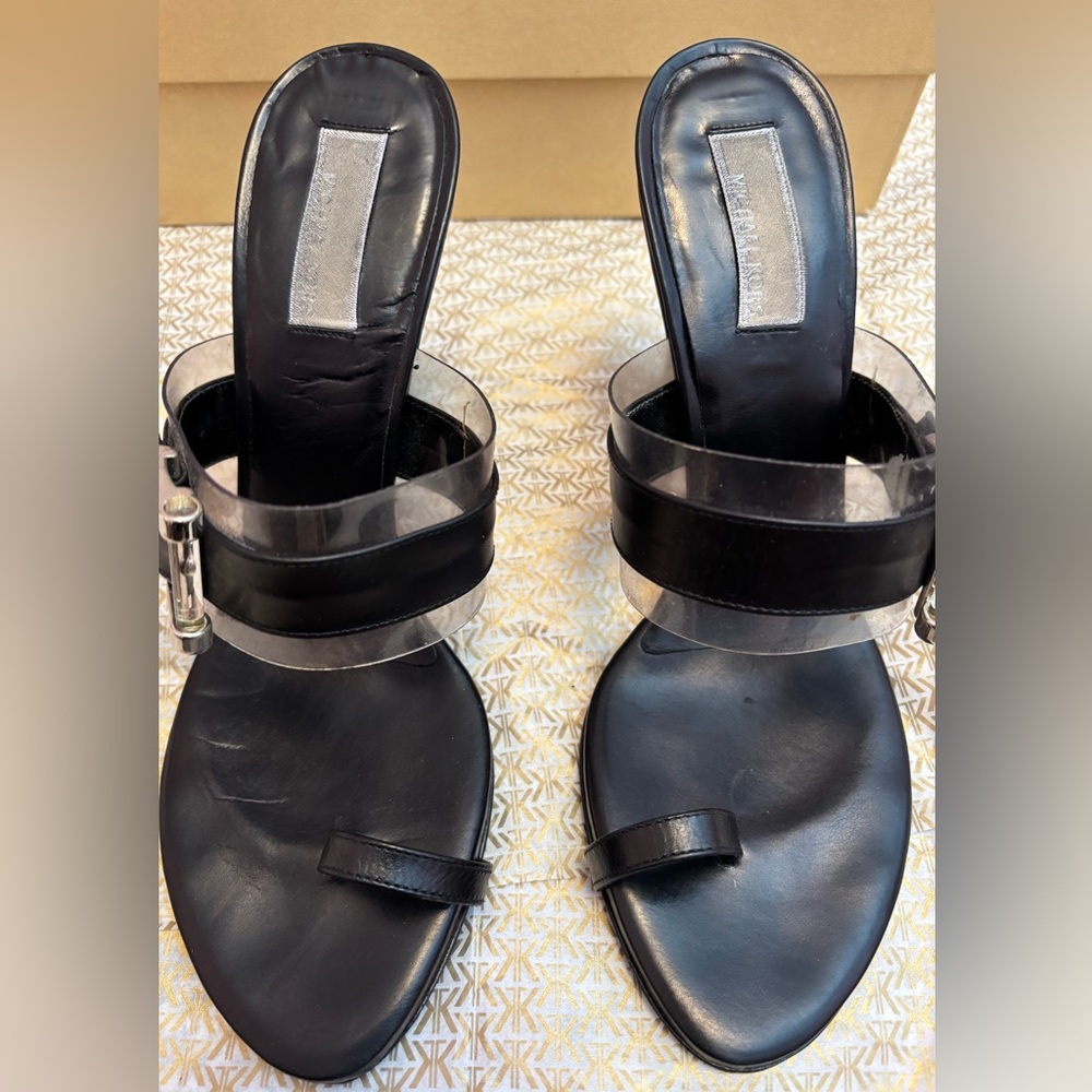 MICHAEL KORS BLACK SANDALS